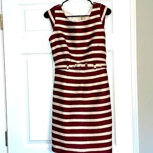 Banana Republic Striped Sleeveless Dress
